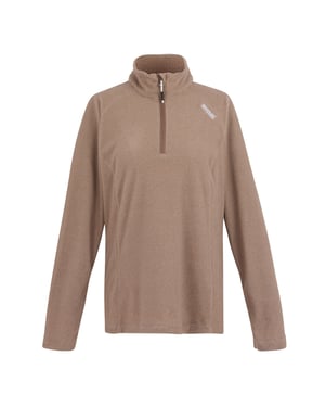 Regatta Great Outdoors Damen Fleece-Top Montes mit 1/4-Reißverschluss (Mokka)