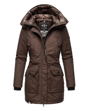 Navahoo Damen Winterjacke Blizzardstorm – Lang, Warm & Funktional