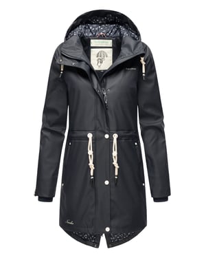 Navahoo Damen Regenjacke Flower of Ocean – Stylisch & Wasserdicht