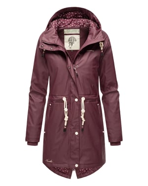 Navahoo Damen Regenjacke Flower of Ocean – Stylisch & Wasserdicht
