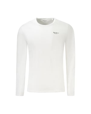 Langarm Rundhals-T-Shirt