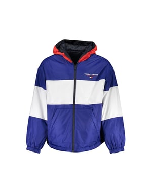 Farbblockjacke mit Kapuze Dm0dm10625