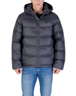 Kapuze Puffer Zip-Jacke