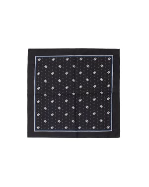 Seidenschal mit Logo-Muster