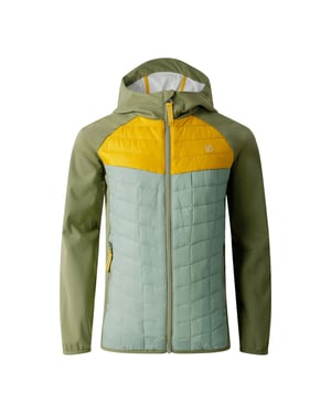 Dare 2B - "Explore II" Hybridjacke für Kinder (Olivingrün/Heckengrün/Gelbbraun)