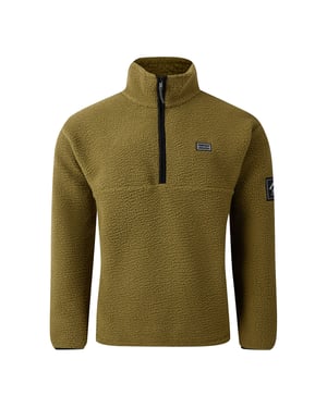 Dare 2B - "Twin Tip" Fleecejacke für Herren, mit halbem Reißverschluss (Martini Olive)