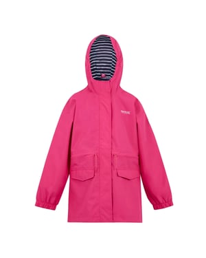 Regatta - "Ballina" Jacke, wasserfest für Kinder (Pop/Marineblau/Weiß)