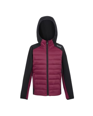 Regatta - "Kielder IX" Hybridjacke für Kinder (Schwarz/Dunkel-Orange)