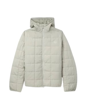Fred Perry - Steppjacke für Herren, Isoliert (Auster-Grau)