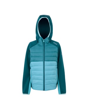 Regatta - "Kielder IX" Hybridjacke für Kinder (Leuchtend Blau/Blaugrau/Marineblau)