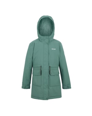 Regatta - "Valenta" Jacke, wasserfest für Kinder (Grüner Dunst)