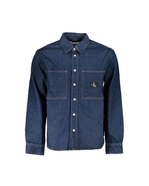 Denim-Hemd mit langen Ärmeln J30j307336