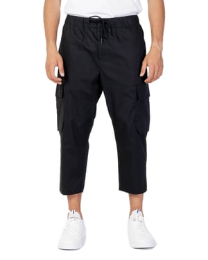 Cropped Cargo-Hosen mit Taschen