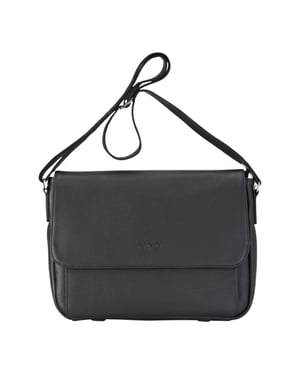 Echtes Leder Schwarz Laptoptasche Reise Arbeitstasche Messenger Satchel - Camden