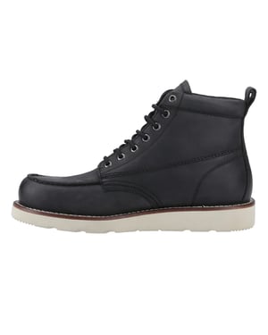 Jack And Jones - "Toronto" Stiefel für Herren, Leder (Schwarz)