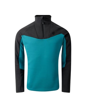 Dare 2B - "Dignify IV" Base Layer Oberteil für Herren, Core Stretch (Schwarz/Bristolblau)