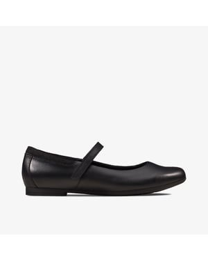 Scala Dawn Y Schwarze Lederschuhe