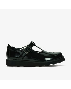 Crown Wish Schwarze Lackschuhe