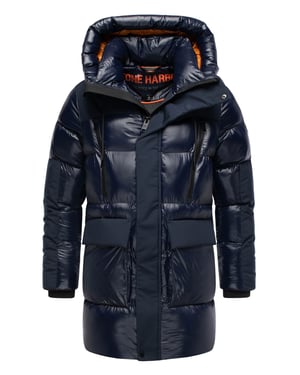 Stone Harbour Herren Winterjacke Nelioon mit 2-Wege-Reißverschluss & Kapuze