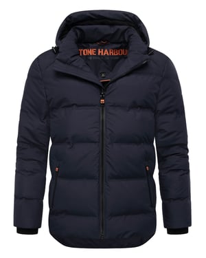 Stone Harbour Herren Winterjacke Gavriloo mit abnehmbarer Kapuze & Fleecefutter