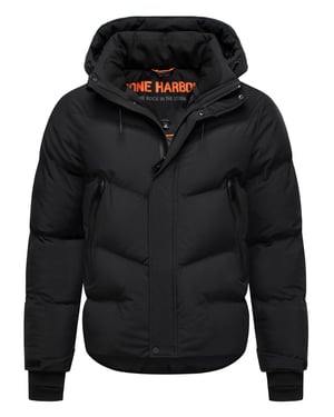 Stone Harbour Herren Winterjacke Livianoo mit abnehmbarer Kapuze & Fleece-Taschen