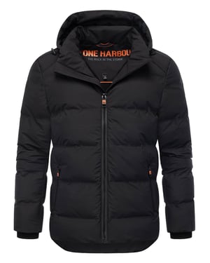 Stone Harbour Herren Winterjacke Gavriloo mit abnehmbarer Kapuze & Fleecefutter