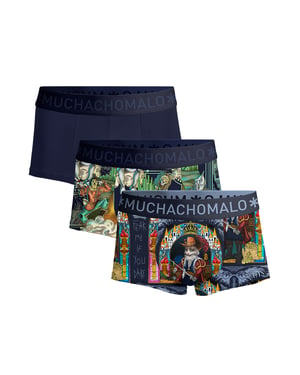 Muchachomalo Herren Boxer Shorts - 3er Pack - Herren Unterwäsche