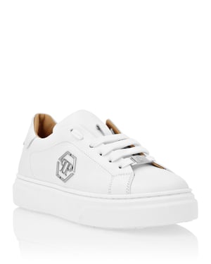 Leather Lo-Top Sneakers The Plein Original