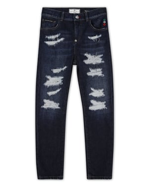 Denim-Hose