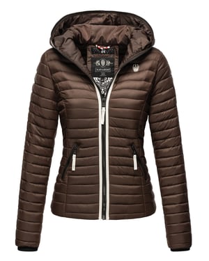 Navahoo Damen Steppjacke Kimuk Princess – Leicht, Modern & Mit Kapuze