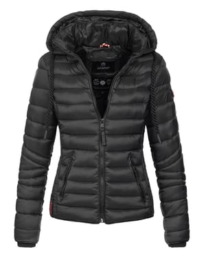 Navahoo Damen Steppjacke Lulana – Leicht, Stylisch & Abnehmbare Kapuze