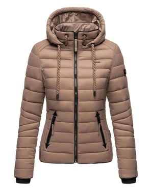 Navahoo Damen Steppjacke Lulana – Leicht, Stylisch & Abnehmbare Kapuze