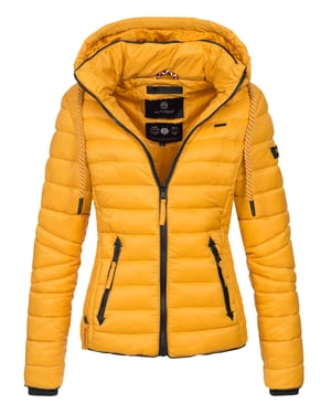 Navahoo Damen Steppjacke Lulana – Leicht, Stylisch & Abnehmbare Kapuze
