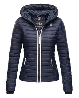 Navahoo Damen Steppjacke Kimuk Princess – Leicht, Modern & Mit Kapuze