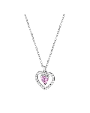 Zeeme for Kids Collier 925/- Sterling Silber rhodiniert Herz