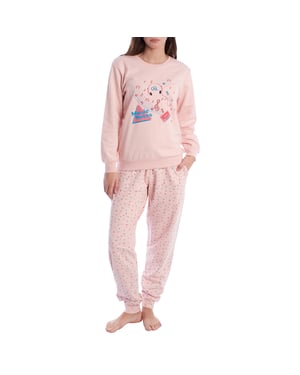 Damen Winter Plüsch Baumwolle Pyjamas KLP2