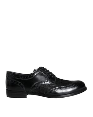 Herren Floral Brogue Wingtip Oxfords