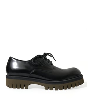 Lackleder Oxfords Schnürstil