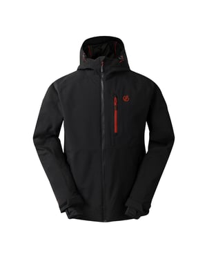 Dare 2B - "Eagle III" Skijacke für Herren (Schwarz/Leuchtend Rot)