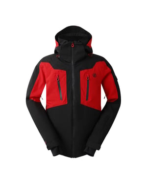 Regatta - "Assimilate" Skijacke für Herren (Schwarz/Leuchtend Rot)