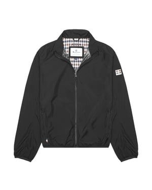 Aquascutum Active Rlg Windbreaker Schwarze Jacke