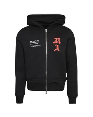 Amiri Wes Lang Solar Kings Hoodie Schwarz