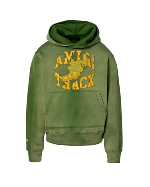 Amiri Trainings-hoodie Grün