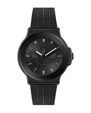 Adidas Originals Expression Drei Unisex Schwarze Uhr AOFH25504