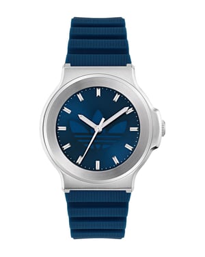 Adidas Originals Expression Drei Unisex Blaue Uhr AOFH25502