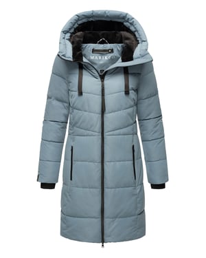 Marikoo Damen Winterjacke Natsukoo – warm, mit Teddyfell & Kapuze