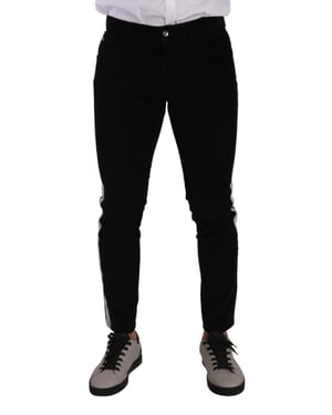 Seitenstreifen-Jeans