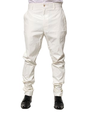 Vinyl-Hosen Slim Fit