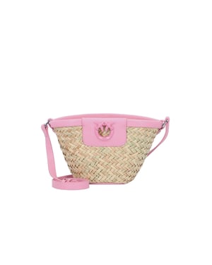 Pinko Tote Bag Natur/Pink