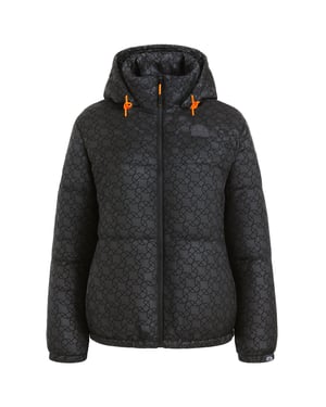 Ellesse Hucknall Damen schwarze gepolsterte Jacke